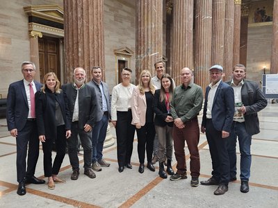 Zukunftschance Marktgärtnerei im Parlament vorgestellt!