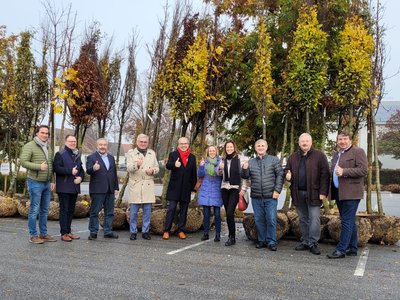 Baumübergabe „Green for future“ am 17.11.2022 in Grafenwörth