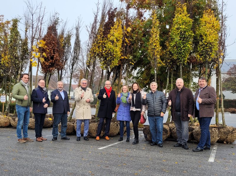 Baumübergabe „Green for future“ am 17.11.2022 in Grafenwörth