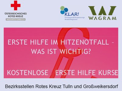 Erste Hilfe Kurse - Hitzenotfälle