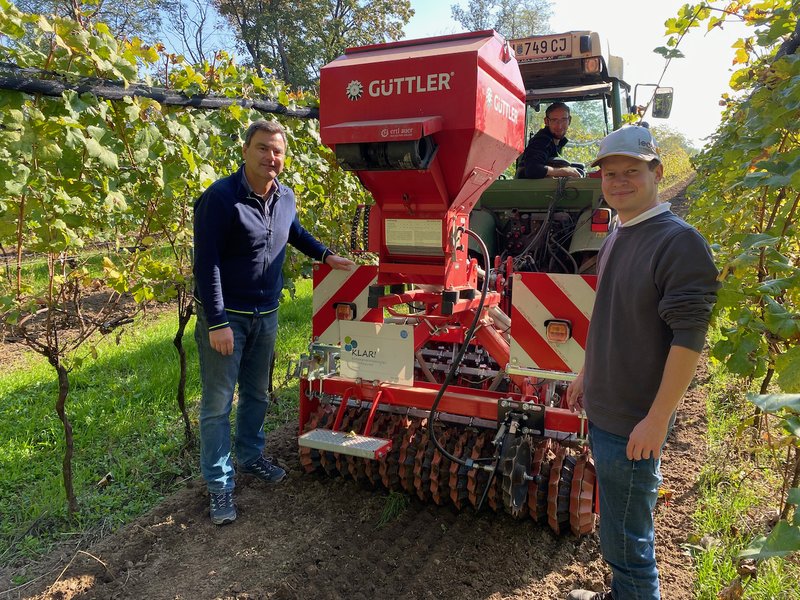 Klimafitte mehrjährige Begrünung im Weingarten - Nachlese