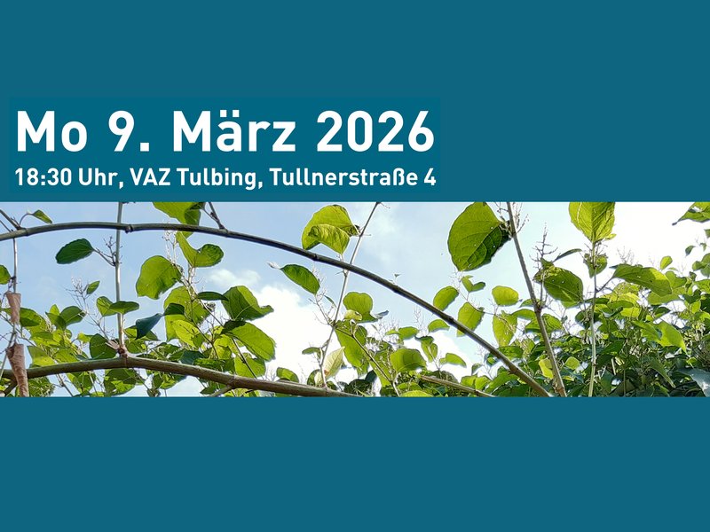 NATUR IM WANDEL Einladung Infoabend