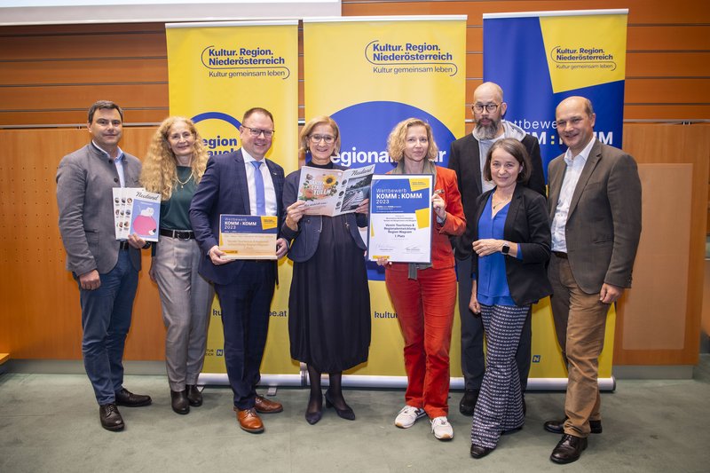 Ausgezeichnetes Kommunikationsformat - 1. Platz für das Regionsmagazin NEULAND