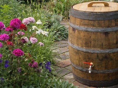 Gewinnspiel Regentonnen